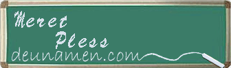 Meret Pless Visitenkarte